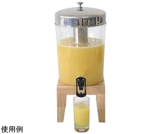 アズワン タッチレス ジュースディスペンサー 木製スタンド JDW-01TL 1個（ご注文単位1個）【直送品】