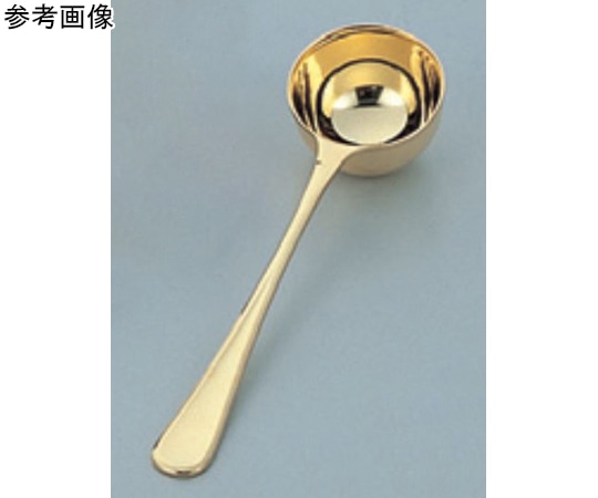 片力商事 18-8 コーヒーメジャースプーンゴールド 小  1個（ご注文単位1個）【直送品】