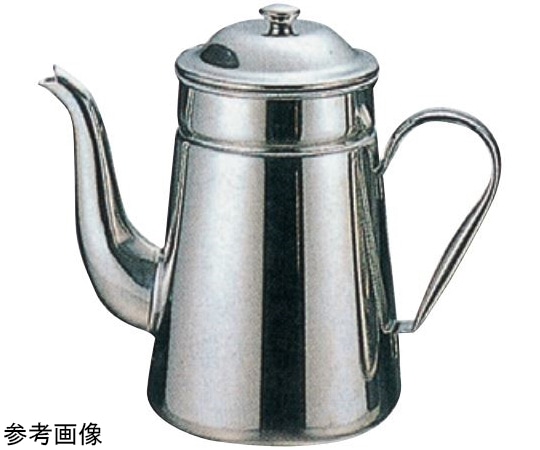 アズワン 18-8 コーヒーポット 1600cc #13 1個（ご注文単位1個）【直送品】