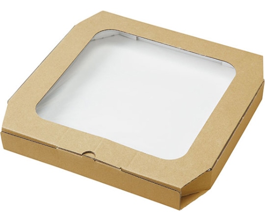 ヤマニパッケージ ピザ箱 ミエルピザ箱 14インチ クラフト 100枚 10-372 1ケース(ご注文単位1ケース)【直送品】