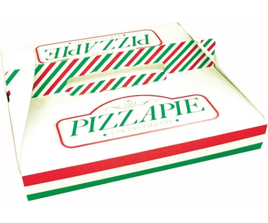 ヤマニパッケージ ピザ箱 ピザ11インチ 100枚 12-20 1ケース(ご注文単位1ケース)【直送品】