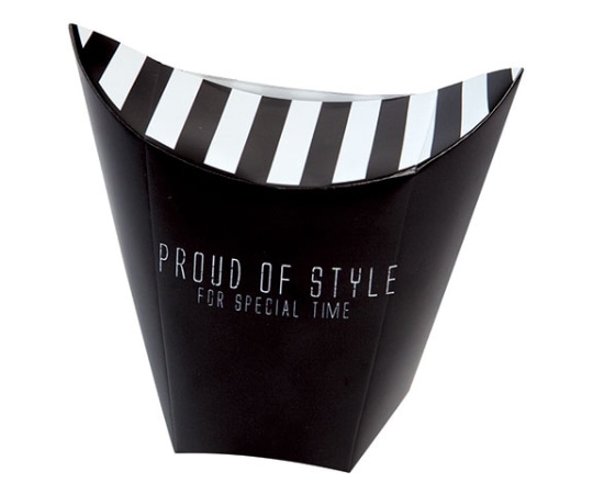 ヤマニパッケージ 軽食用 テイクアウトBOX 黒 1600枚 10-320B 1ケース(ご注文単位1ケース)【直送品】