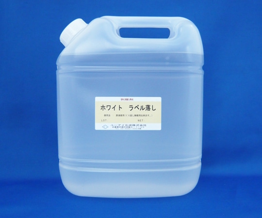 ユーアイ化成 ラベル剥離剤 ホワイトラベル落とし 4L 3850 1本（ご注文単位1本）【直送品】