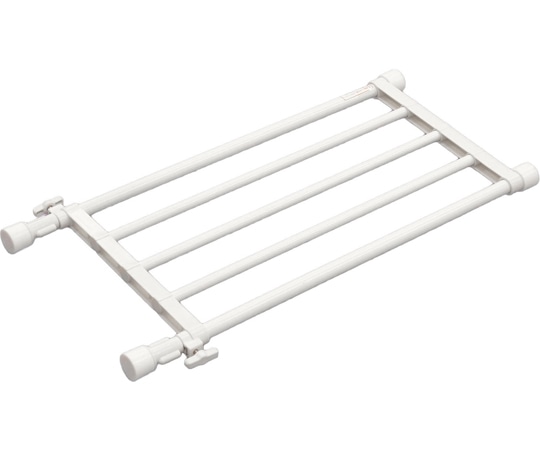 平安伸銅工業 突ぱり伸縮棚 白 ミニ TS-45 1個(ご注文単位1個)【直送品】