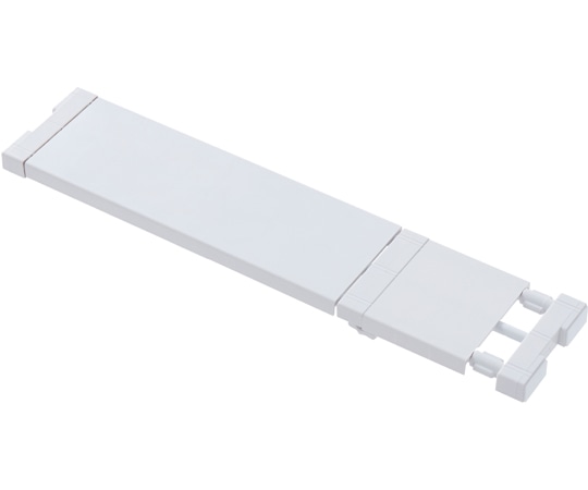 平安伸銅工業 突ぱりフラットスリム棚 白 M KBS-45 1個(ご注文単位1個)【直送品】