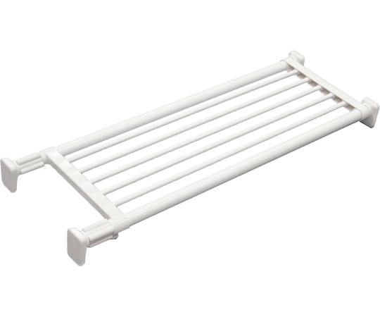 平安伸銅工業 突ぱりパワフル伸縮棚 白 TAI-20 1個(ご注文単位1個)【直送品】