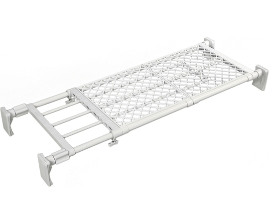 平安伸銅工業 スーパーワイドメッシュ棚 白 小 RB-11 1個(ご注文単位1個)【直送品】