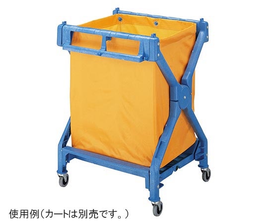 山崎産業(コンドル) ダストカートX-J用布袋(オレンジ) CA387-000X-SP 1枚(ご注文単位1枚)【直送品】