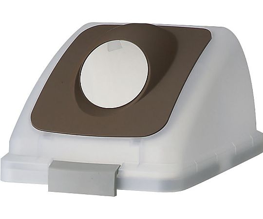 山崎産業(コンドル) リサイクルトラッシュ SKL-35丸穴蓋(ブラウン) YW-176L-OP2-BR 1個(ご注文単位1個)【直送品】