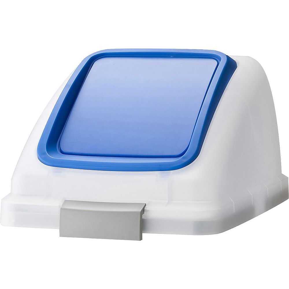 山崎産業(コンドル) リサイクルトラッシュ SKL-35プッシュ蓋(ブルー) YW-176L-OP3-BL 1個(ご注文単位1個)【直送品】