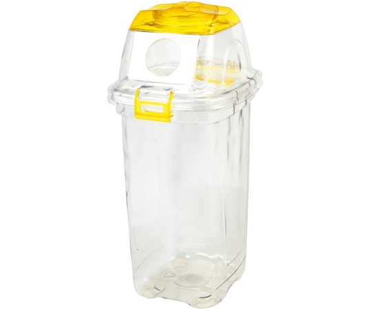 セキスイ 透明エコダスター #45 カン用(イエロー) TPDR45Y 1個(ご注文単位1個)【直送品】