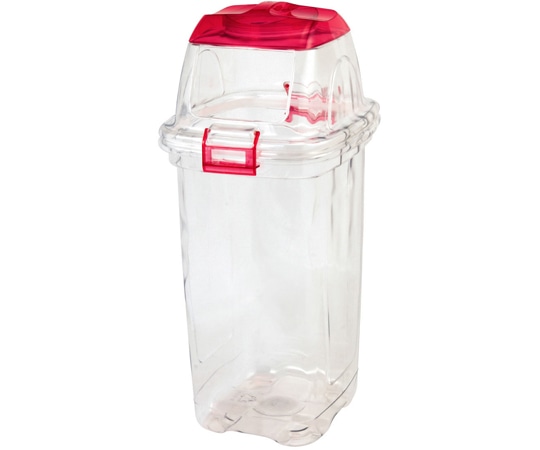 セキスイ 透明エコダスター #45 一般用(レッド) TPD45R 1個(ご注文単位1個)【直送品】