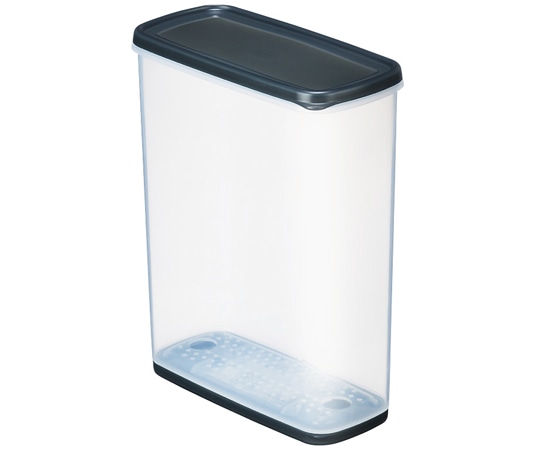 イノマタ化学 乾物ストッカー4.0 クリアーブラック #1214 1個（ご注文単位1個）【直送品】