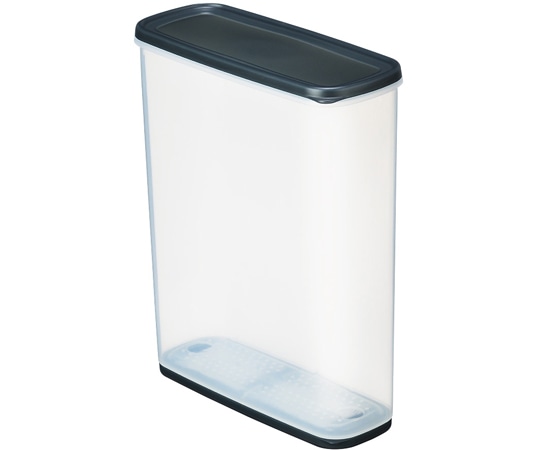 イノマタ化学 乾物ストッカー6.0 クリアーブラック #1216 1個（ご注文単位1個）【直送品】