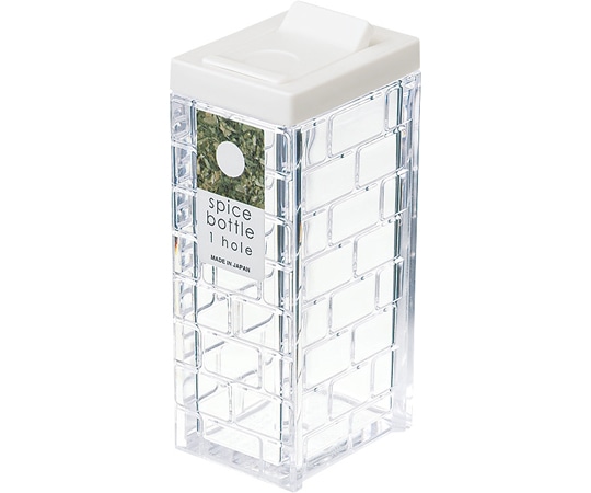 イノマタ化学 スパイスボトル 1 ホワイト #1146 1個（ご注文単位1個）【直送品】