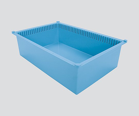 サカセ トレー(モジュールシリーズ) 64-17タイプ(深さ17cm)帯電防止 ブルー PT64-17 BU 1個 (ご注文単位1個)【直送品】