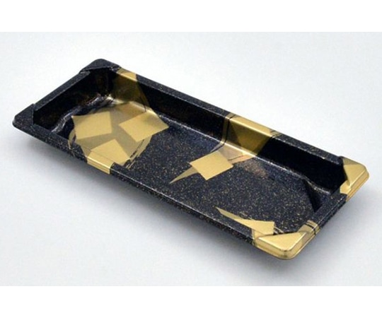 中央化学 寿司容器 CF寿司容器L巻き寿司 金砂子 本体 50枚入 242040 1袋(ご注文単位1袋)【直送品】