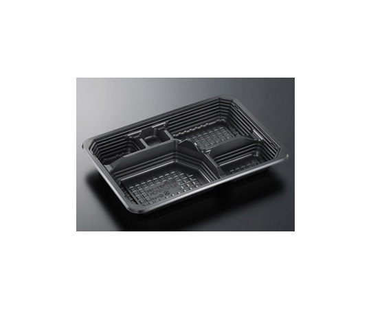 中央化学 弁当容器 HSA街弁 K27-19C BK 身 50枚入 151282 1袋(ご注文単位1袋)【直送品】