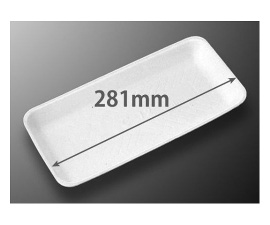 中央化学 トレー C-12新(L)白 100枚入 151084 1袋(ご注文単位1袋)【直送品】