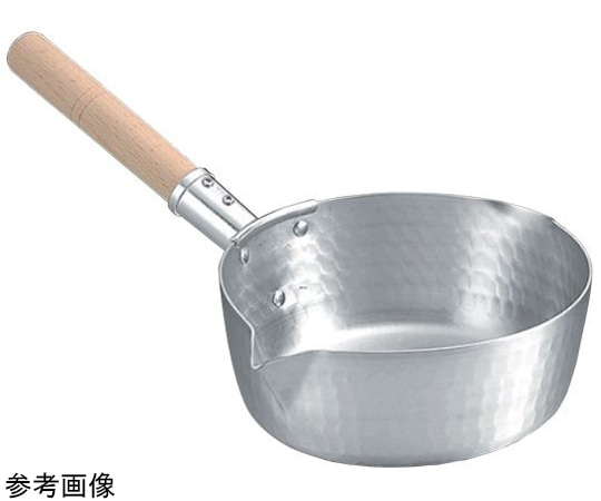 本間製作所 KO アルミ雪平鍋 カラス口 左手用 1.9L 19.5cm 1個（ご注文単位1個）【直送品】