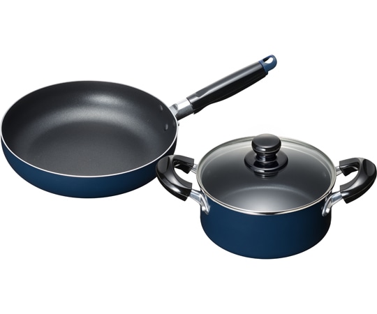 和平フレイズ スティージーⅡ IH対応両手鍋18cm&フライパン24cm MB-2378 1セット（ご注文単位1セット）【直送品】