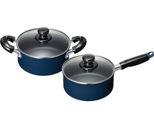 和平フレイズ スティージーⅡ IH対応片手鍋16cm&両手鍋18cm MB-2445 1セット（ご注文単位1セット）【直送品】