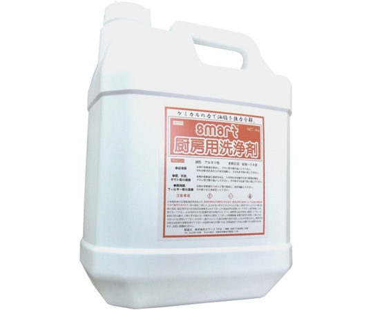 スマート 厨房用洗浄剤 4kg  1本(ご注文単位1本)【直送品】