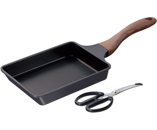 和平フレイズ エヌトーン IH対応玉子焼 キッチンハサミ付 MB-1457 1セット（ご注文単位1セット）【直送品】