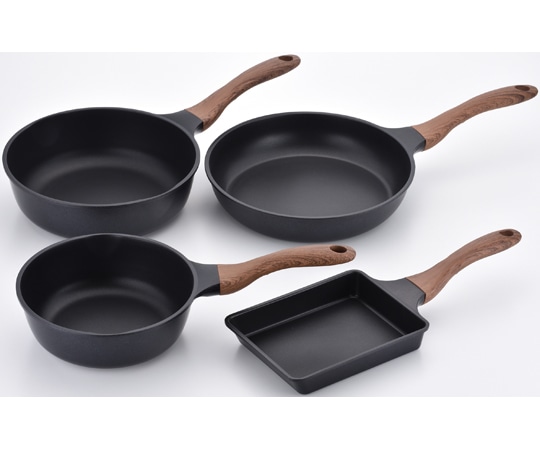 和平フレイズ エヌトーン IH対応フライパン4点セット MB-1227 1セット（ご注文単位1セット）【直送品】