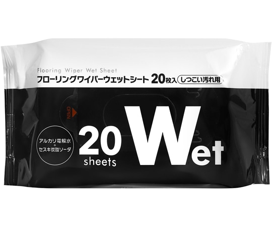 伊藤忠リーテイルリンク フローリングワイパー しつこい汚れ用 ウェットシート 30個  1ケース（ご注文単位1ケース）【直送品】
