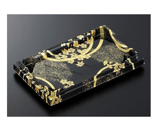 中央化学 寿司容器 HSはこ折り 10-2松月BK-BK身L 600枚 339796 1ケース(ご注文単位1ケース)【直送品】