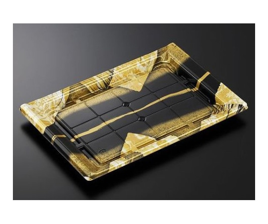 中央化学 刺身・鮮魚容器 CF宴角34-23 帯代BK-BK 身 200枚 178467 1ケース(ご注文単位1ケース)【直送品】