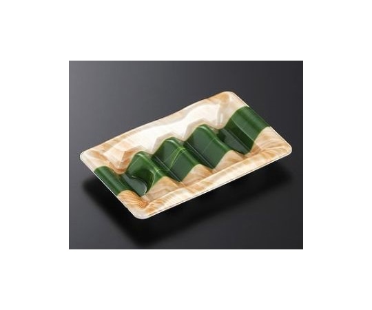 中央化学 寿司容器 豊味巻 4段 笹木肌 身 1800枚 225680 1ケース(ご注文単位1ケース)【直送品】