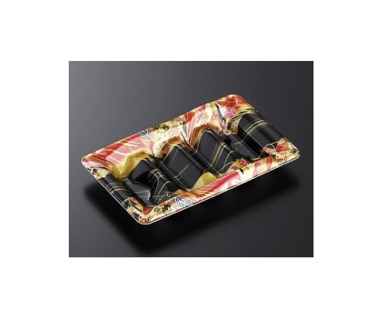 中央化学 寿司容器 豊味巻 4段 結DR 身 1800枚 224832 1ケース(ご注文単位1ケース)【直送品】