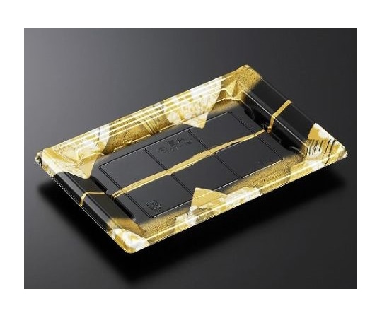 中央化学 刺身・鮮魚容器 CF宴角27-18 帯代BK-BK 身 600枚 178152 1ケース(ご注文単位1ケース)【直送品】