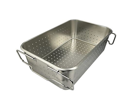 スギコ産業 18-8 給食バット 運搬型 穴明 半カールフランジタイプ H185mm 約36L SH-6038-7PF 1個（ご注文単位1個）【直送品】