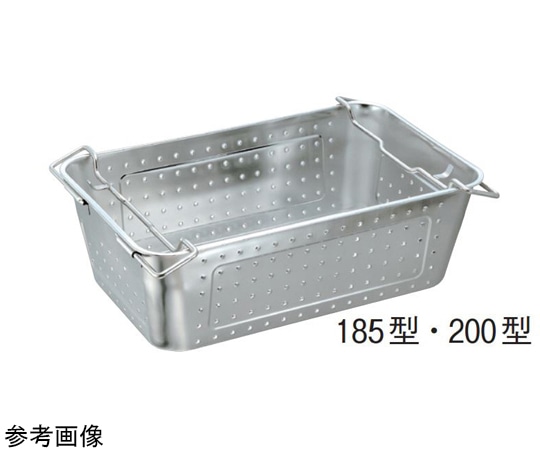 本間冬治工業 BK 18-8 水切運搬バット HF-724-P(100型) 1個（ご注文単位1個）【直送品】