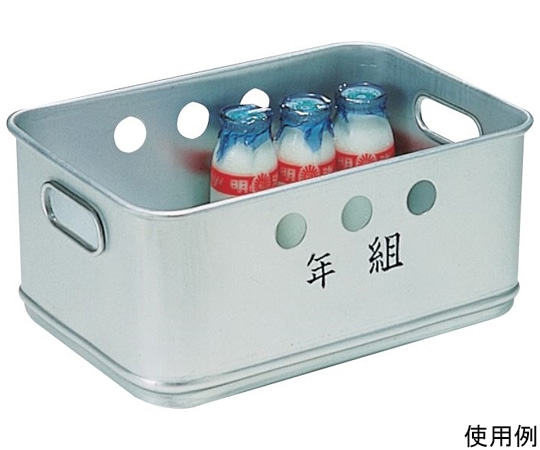 スギコ産業 アルミ 牛乳箱 24本入 1個（ご注文単位1個）【直送品】