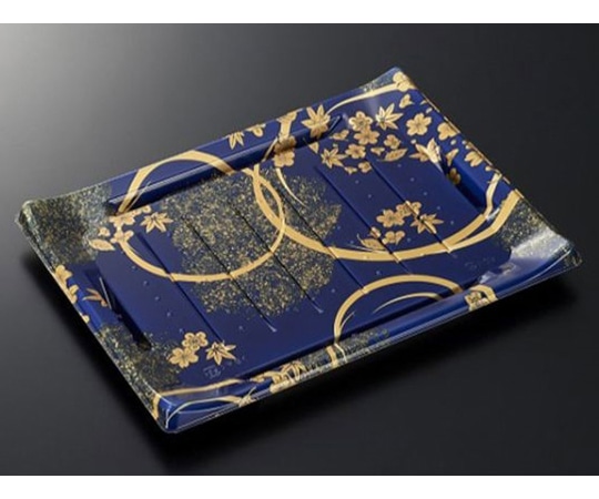 中央化学 寿司容器 HS波ね皿 27-21 松月青-BK 身 300枚 385914 1ケース(ご注文単位1ケース)【直送品】