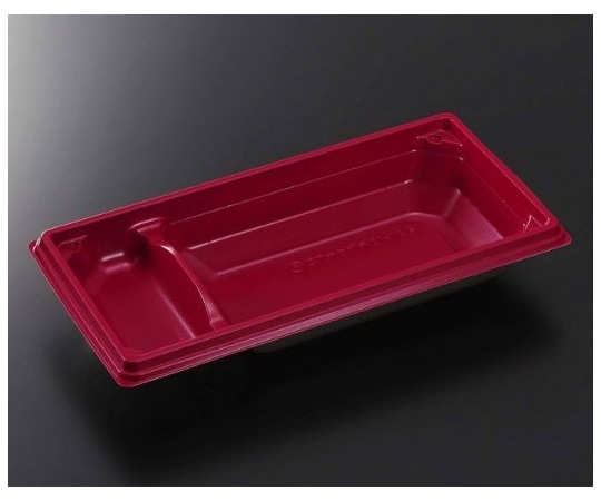 中央化学 どんぶり容器 CT中皿 21-12S 赤-BK 800枚 165951 1ケース(ご注文単位1ケース)【直送品】