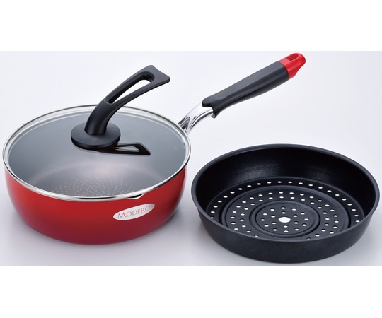 和平フレイズ モデロス IHディープパン 24cm 目皿付 MM-9758 1セット（ご注文単位1セット）【直送品】