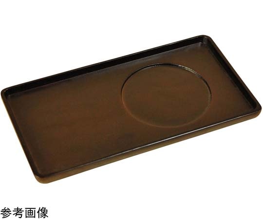 ヤマコー カフェトレイ ディープブラウン #79304 1個（ご注文単位1個）【直送品】