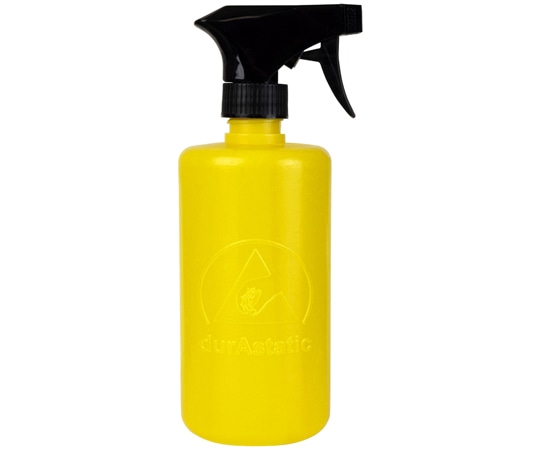 DESCO スプレーボトル 黄 静電気防止 低密度ポリエチレン 480cc 35798 1個 (ご注文単位1個)【直送品】