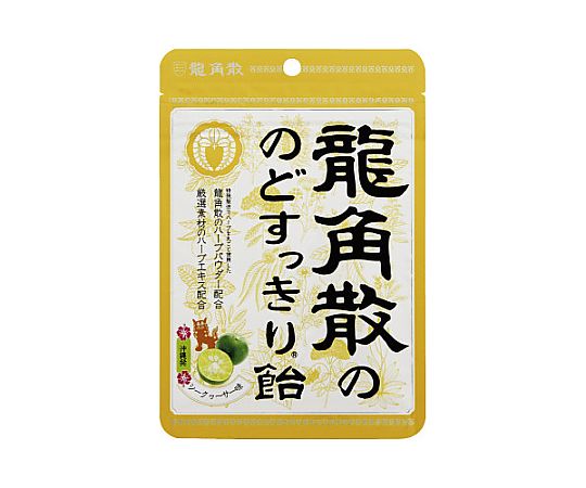 龍角散 龍角散ののどすっきり飴シークヮーサー味 袋 1袋(88g入) 618720 1袋※軽（ご注文単位1袋）【直送品】