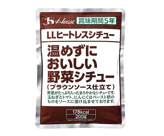 ハウス食品 LLヒートレス 野菜シチュー 1ケース(30袋入)  1ケース(ご注文単位1ケース)【直送品】