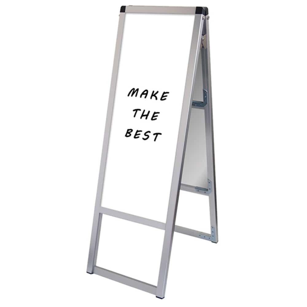 常磐精工 バリウススタンド看板 ホワイトボードタイプ A3縦縦両面 VASKWB-A3TTR 1個(ご注文単位1個)【直送品】