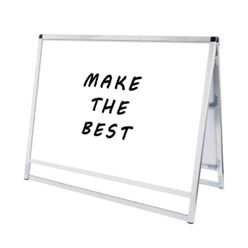 常磐精工 バリウススタンド看板 ホワイトボードタイプ B1横ロウ両面 VASKWB-B1YLR 1個(ご注文単位1個)【直送品】