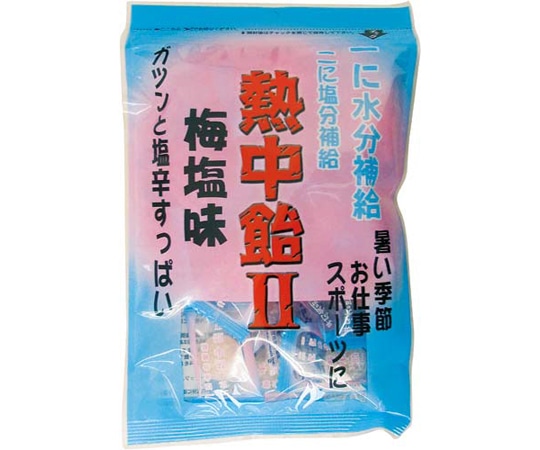 井関食品 熱中飴 梅塩味 100g 50029 1袋※軽（ご注文単位1袋）【直送品】