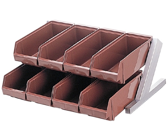 ホワイトサム ENDOオーガナイザー2段4列  1個(ご注文単位1個)【直送品】