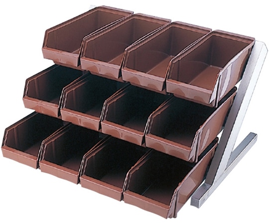 ホワイトサム ENDOオーガナイザー3段4列  1個(ご注文単位1個)【直送品】